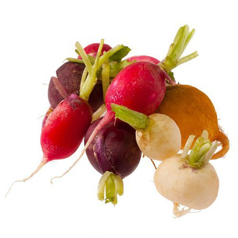 Rainbow Radishes, x 2 Bunches