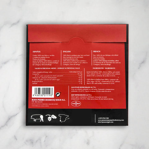 40-52 Month 100% Jamon Iberico Bellota Ham, 80g