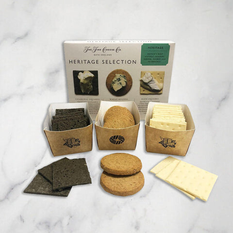 Biscuits and Crackers Cheese Selection