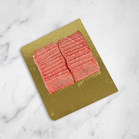 Bluefin Tuna 'Otoro' Sashimi Platter, Fresh, +/-150g Fine Food Specialist LIMITED BLU-OTO-1306-148
