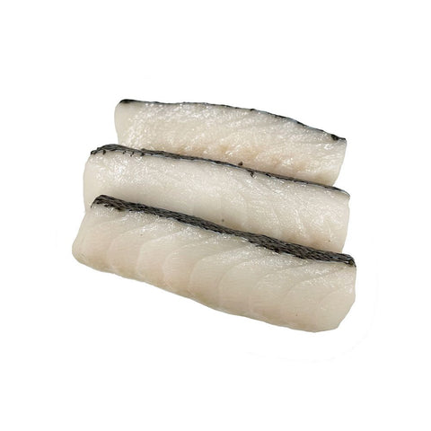 Black Cod Canape Strips, from Frozen, +/-200g Fine Food Specialist LIMITED SEAF-FRFI-02-blackcodstrip