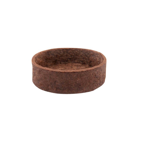 Chocolate Tart Shells, Round, Medium (53mm) x 24 Classic Fine Foods UK Ltd LT-IRO2-1QTT