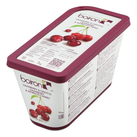 Cranberry & Cherry Puree, Boiron, Frozen, 1kg European Salad Company Limited Z3-NQ70-AL4W