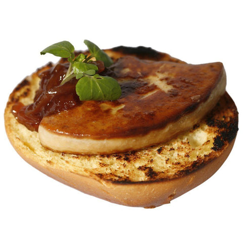 Goose Foie Gras, Sliced & Frozen, 1kg (20 x40-60g)