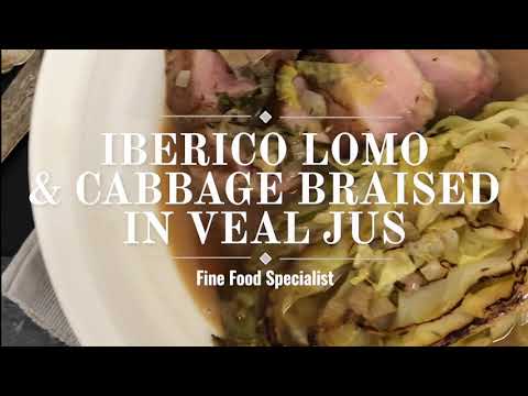 Iberico Pork Loin Lomo, Frozen, +/-400g