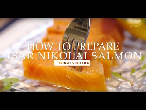 Tsar Nikolai, Prime Smoked Salmon Fillet, Frozen, +/-600g
