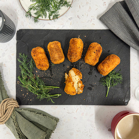 Handmade Goat's Cheese Croquettes, Frozen, 12 Pieces, +/-500g