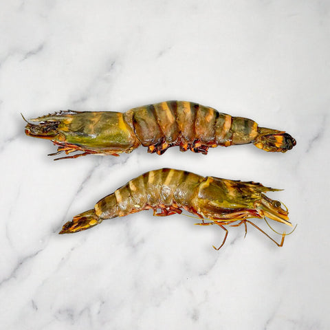 Jumbo Tiger Prawns, Frozen, 1kg, (4-6 prawns) Reach Food Service Ltd SEAF-FRFS-0000186-148