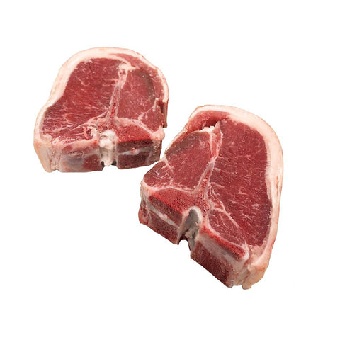 PGI Cornish Lamb T-Bone Chops, Fresh, 8 x +/-120g HG Walter MEPO-SPLA-2101-tbone