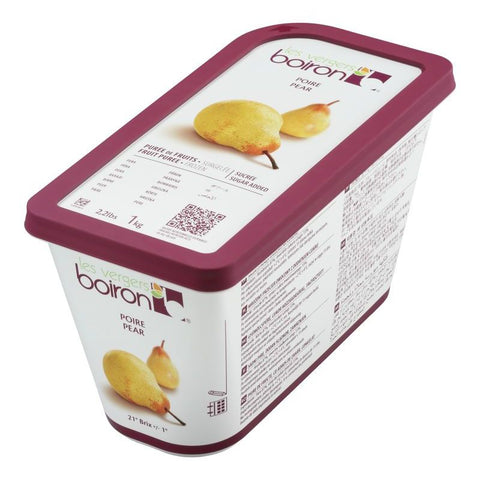 Pear Puree, Boiron, Frozen, 1kg European Salad Company Limited 0V-F6MV-YG0L