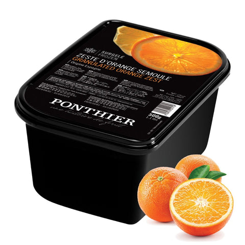 Granulated Orange Peel Zest, Ponthier, Frozen, 500g Classic Fine Foods UK Ltd FRPR-FRFP-PONTH-11-01