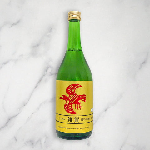 Saika Junmai Daiginjo Yamadanishiki Japanese Sake (16%), 720ml Tazaki Foods Ltd SAI-SAK-1908-149