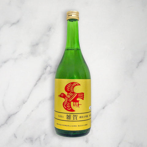 Saika Junmai Daiginjo Yamadanishiki Japanese Sake (16%), 720ml Tazaki Foods Ltd SAI-SAK-1908-149