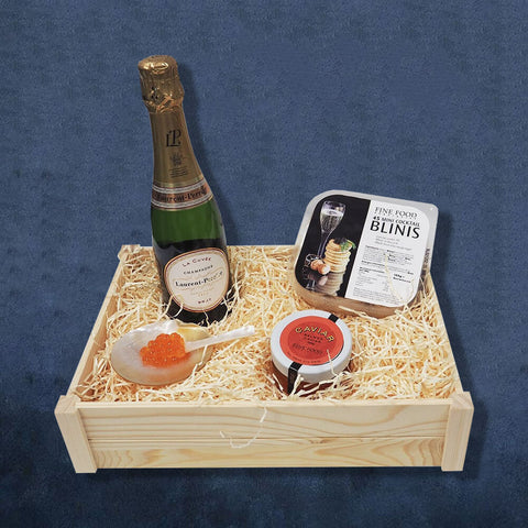 Salmon Caviar & Champagne Gift Set Fine Food Specialist LIMITED HAMP-CAVI-0000860-149