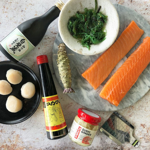 Premium Salmon Sashimi Box, Serves 8 Reach Food Service Ltd SEAF-FRFI-salmonsashimibox