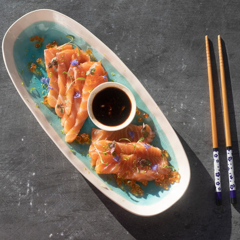 Turquoise Sushi Platter