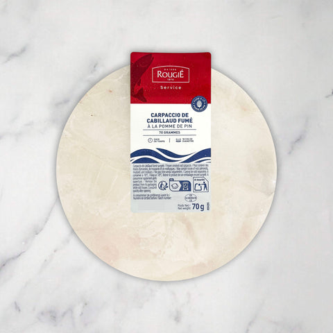 Smoked Cod Carpaccio