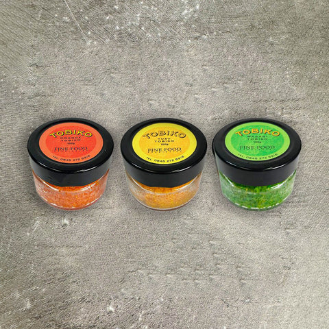 Tobiko Taster, Frozen, 3 x 100g Gourmet House ALCA-CAIN-0000437-149