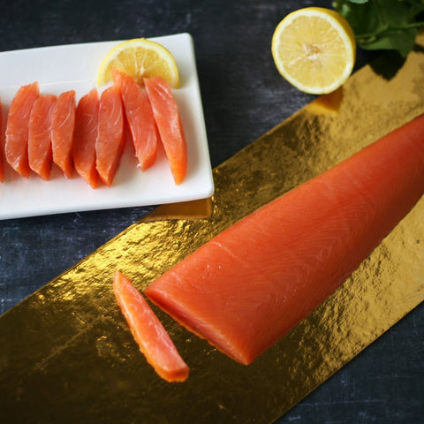 Tsar Nikolai, Prime Smoked Salmon Fillet, Frozen, +/-600g