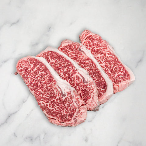 Wagyu Beef Sirloin, BMS 6-7, Frozen, 4 x 250g Kingsbury Wagyu Ltd SPBE-WABE-0000976-148
