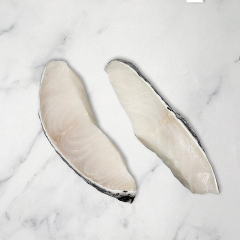 Wild Chilean Sea Bass Fillets, Frozen, 2 x +/-150g