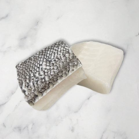 Wild Chilean Sea Bass Fillets, Frozen, 2 x +/-150g