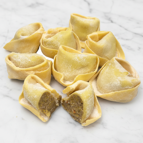 Braised Beef & Black Truffle Tortelloni, 2 x 1kg La Tua Pasta Ltd PAST-ITSP-002104-147