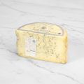 Cropwell Bishop Blue Stilton on white marble