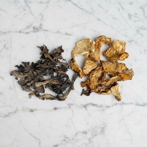 Dried Trompette & Girolle Mix Fine Food Specialist LIMITED MUSH DRMU-0000973-149