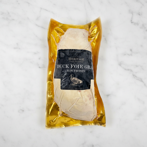 Duck Foie Gras, Deveined, Frozen, +/-600g Impexon Hungary KFT Duck Foie Gras, Deveined, Frozen, +/-550g