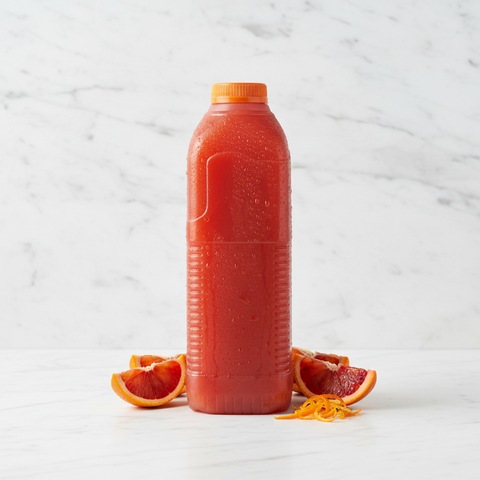 Freshly Pressed Blood Orange Juice