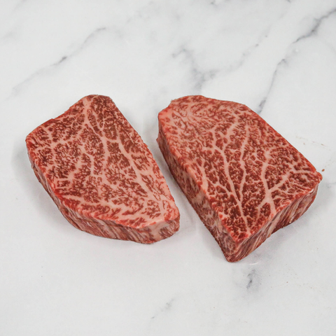 Japanese Wagyu Fillet, A5, Grade1, Frozen, 2 x +/-150g Tajimaya UK Limited WABE-JAWA-000220106-148