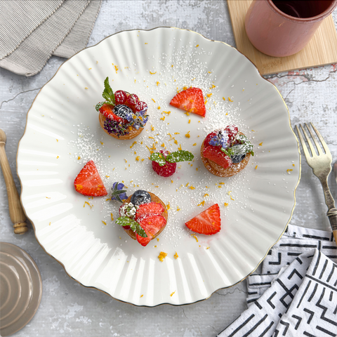 Mini Rum Baba Canapes