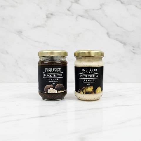 White & Black Truffle Sauces, 2 x 180g ElleEsse SRL TRUF-TRPR-0000882-149